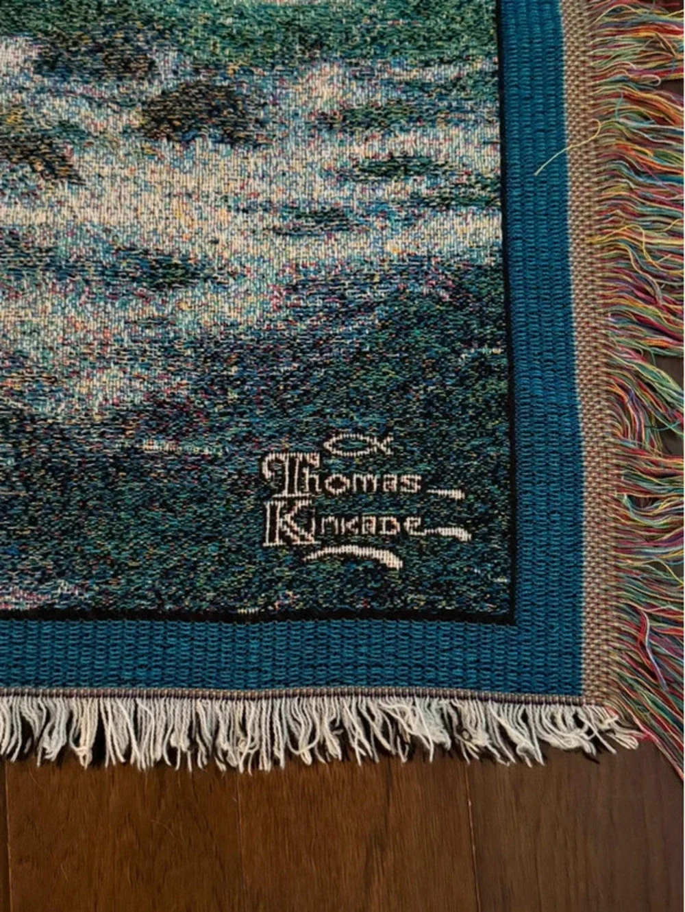 Thomas Kinkade Woven Tapestry Blanket